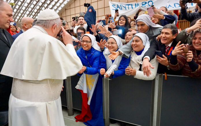 Papież Franciszek wyraża wdzięczność Siostrom Misjonarkom Klaretynkom