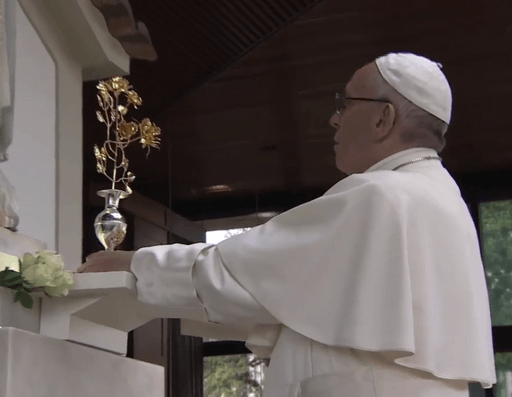 Papież Franciszek i jego spotkanie z Bractwem Naszej Pani z Montserrat